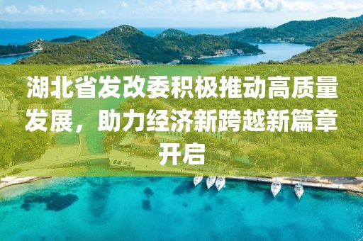 湖北省發(fā)改委積極推動高質(zhì)量發(fā)展，助力經(jīng)濟新跨越新篇章開啟