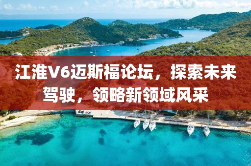 江淮V6邁斯福論壇，探索未來駕駛，領(lǐng)略新領(lǐng)域風(fēng)采