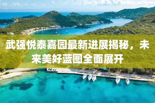 武強(qiáng)悅泰嘉園最新進(jìn)展揭秘，未來(lái)美好藍(lán)圖全面展開(kāi)