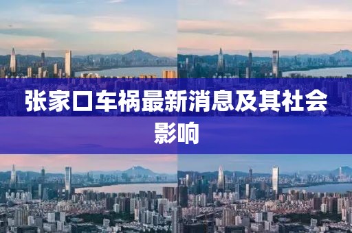 張家口車禍最新消息及其社會(huì)影響