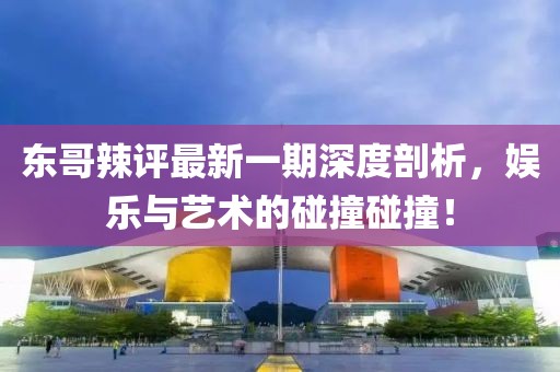 東哥辣評(píng)最新一期深度剖析，娛樂與藝術(shù)的碰撞碰撞！