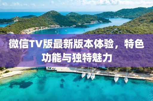 微信TV版最新版本體驗(yàn)，特色功能與獨(dú)特魅力