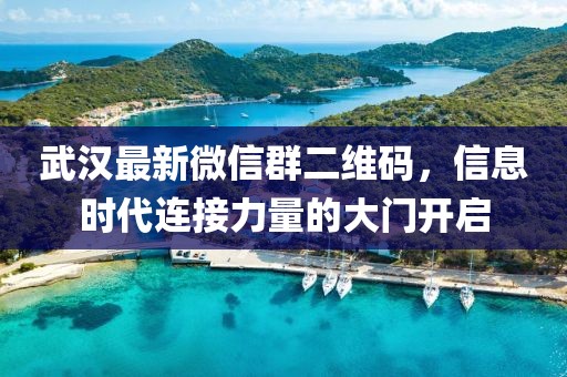 武漢最新微信群二維碼，信息時代連接力量的大門開啟