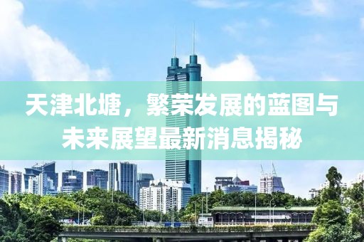天津北塘，繁榮發(fā)展的藍(lán)圖與未來展望最新消息揭秘