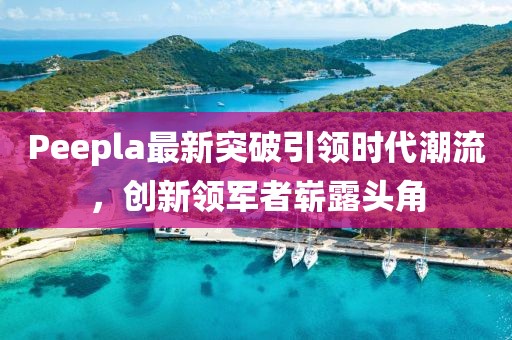 Peepla最新突破引領時代潮流，創(chuàng)新領軍者嶄露頭角