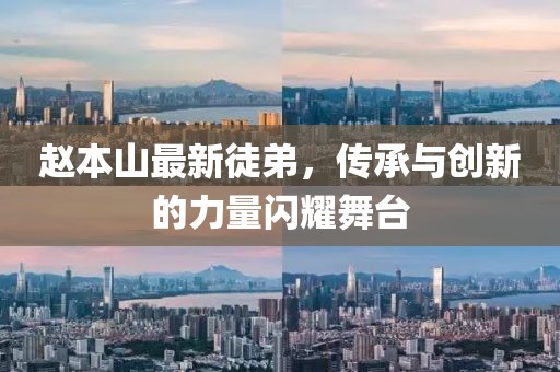 趙本山最新徒弟，傳承與創(chuàng)新的力量閃耀舞臺
