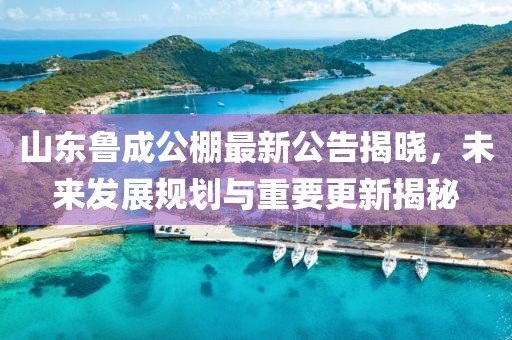山東魯成公棚最新公告揭曉，未來(lái)發(fā)展規(guī)劃與重要更新揭秘