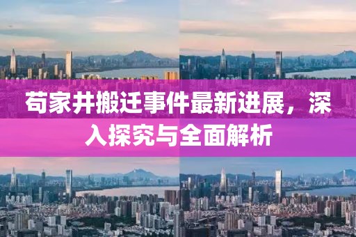 茍家井搬遷事件最新進展，深入探究與全面解析