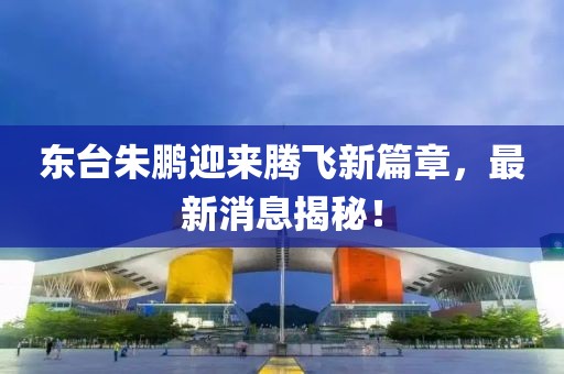東臺朱鵬迎來騰飛新篇章，最新消息揭秘！