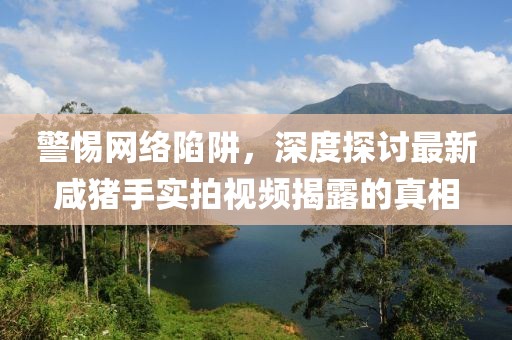 警惕網(wǎng)絡陷阱，深度探討最新咸豬手實拍視頻揭露的真相