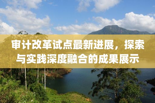審計(jì)改革試點(diǎn)最新進(jìn)展，探索與實(shí)踐深度融合的成果展示